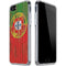 Portuguese Flag Dark Wood iPhone SE (2nd & 3rd Gen) Clear Case